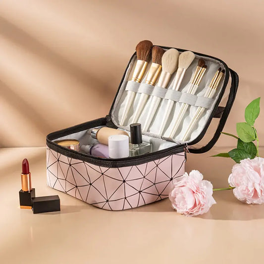 Double Transparent Cosmetic Bag